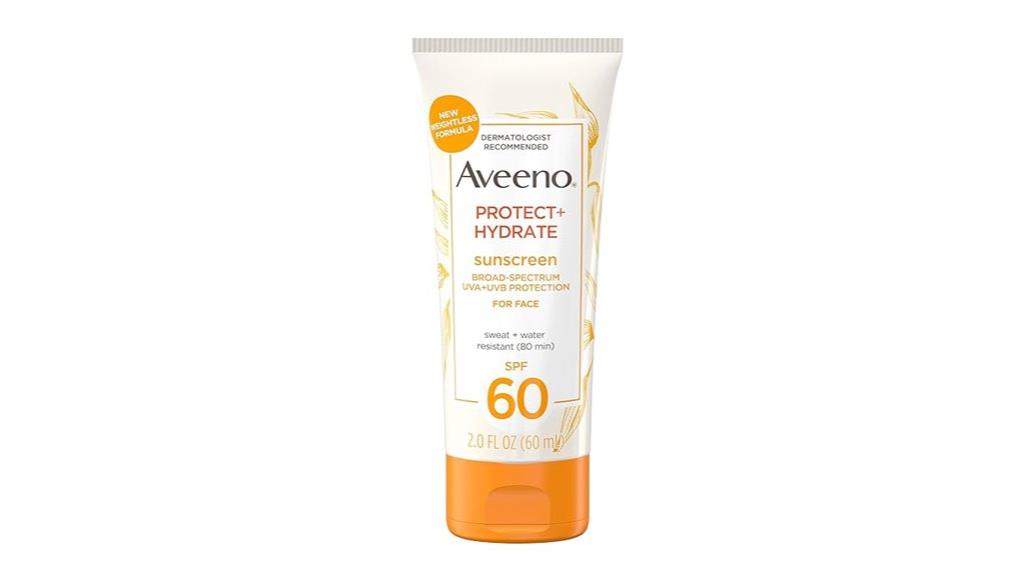travel sized aveeno spf 60