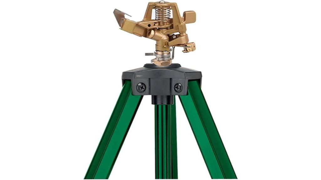tripod zinc lawn sprinkler