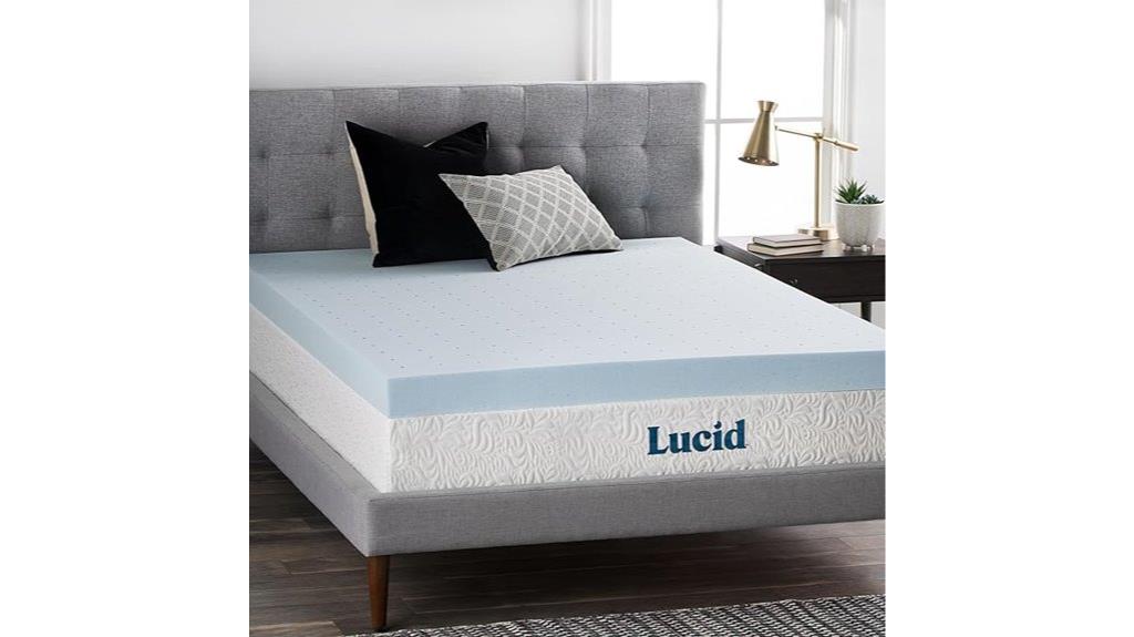 twin xl gel memory foam