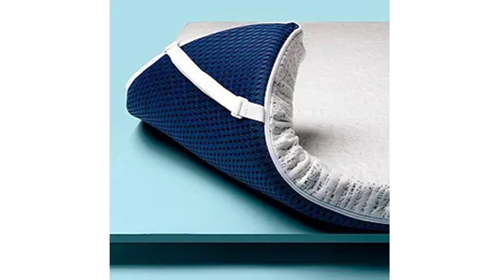 twin xl memory foam topper