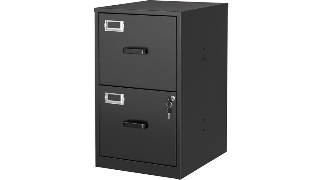 two drawer vertical file cabinet