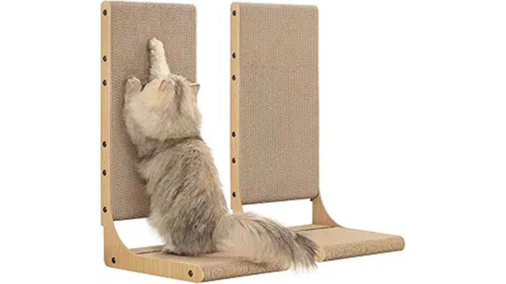 two pack cat scratching boards