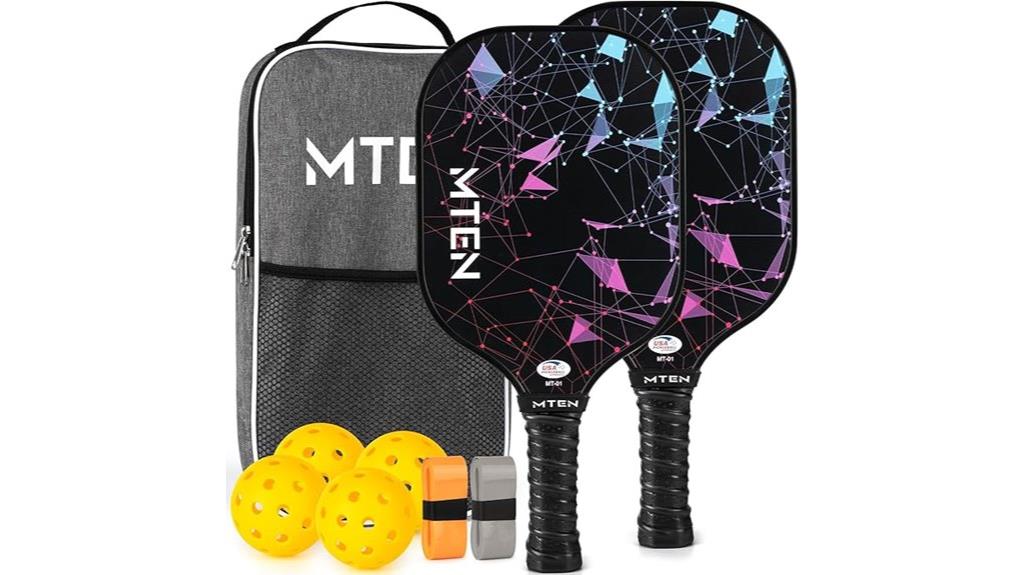 usapa fiberglass paddle set