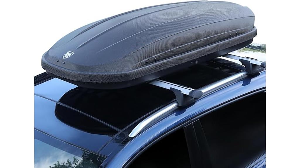 vehicle roof cargo storage