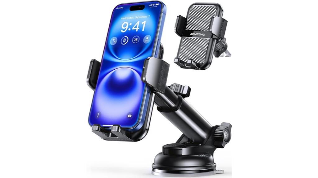 versatile 3 in 1 rotating car mount