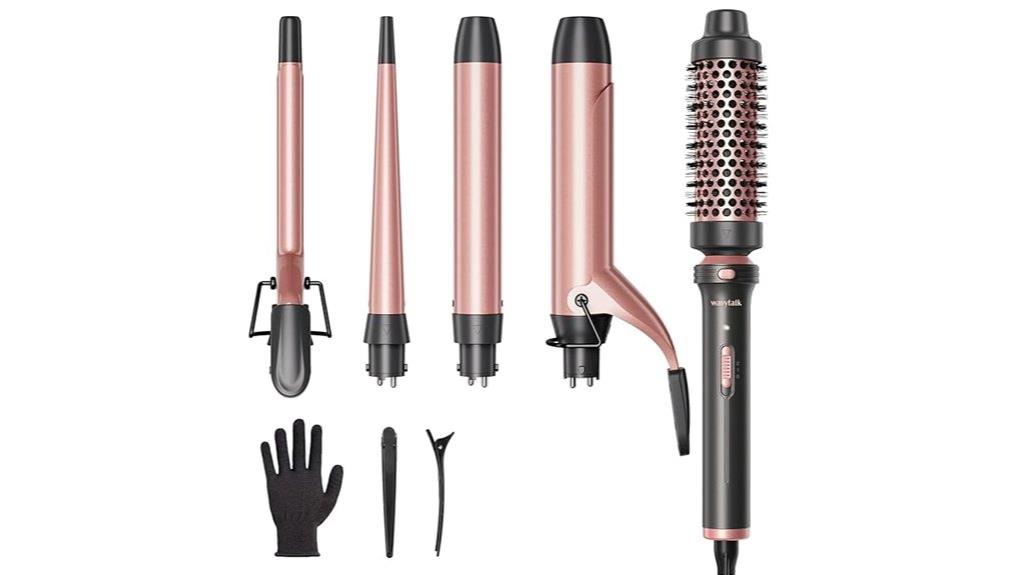 versatile 5 in 1 curling iron