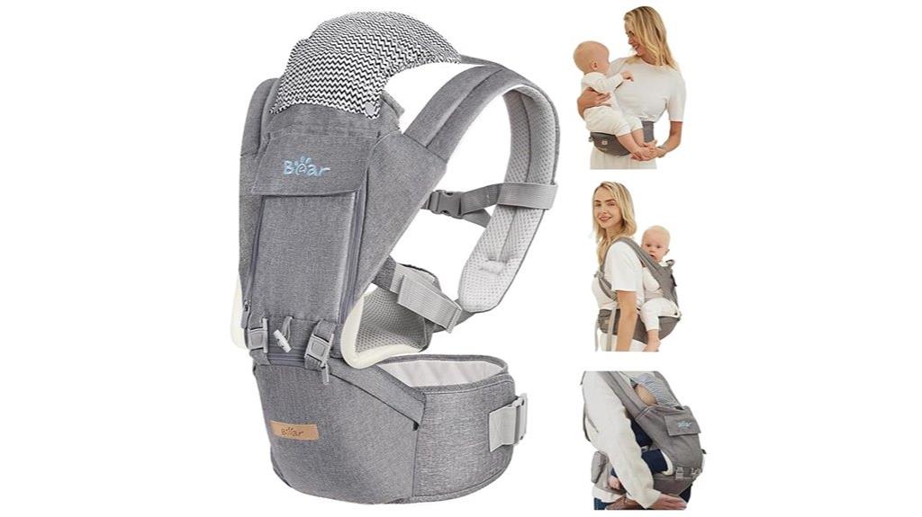 versatile bear baby carrier