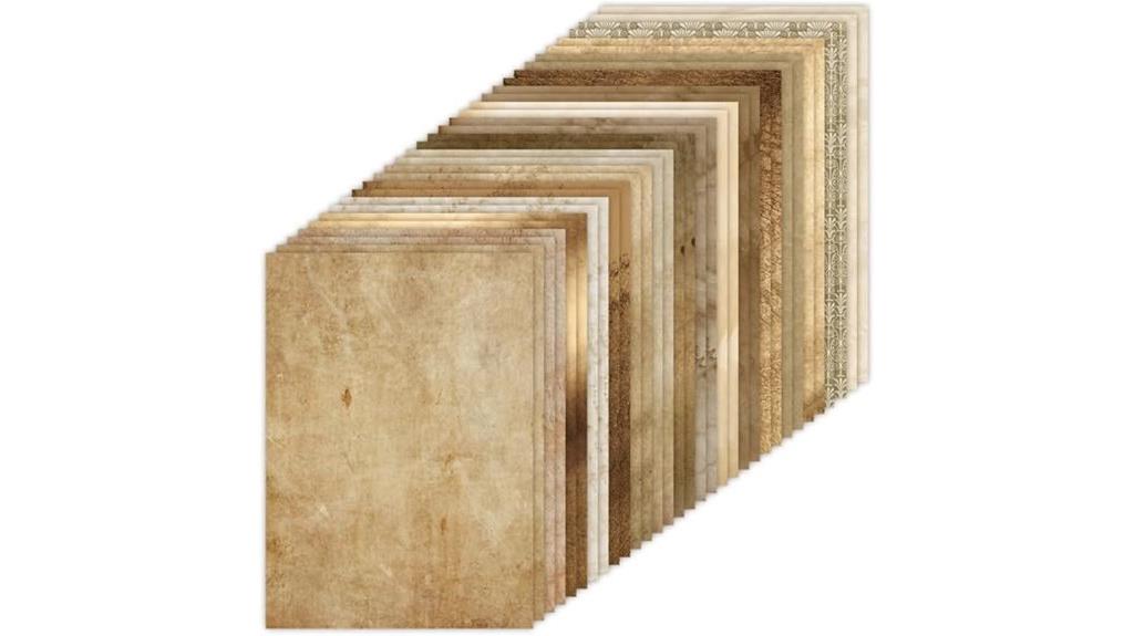 vintage antique scrapbooking cardstock