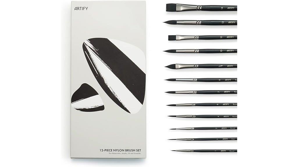 watercolor brush set