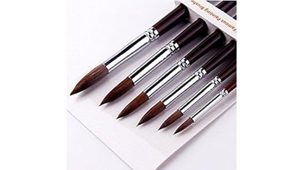 watercolour brush set