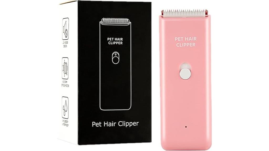 waterproof cordless pet trimmer