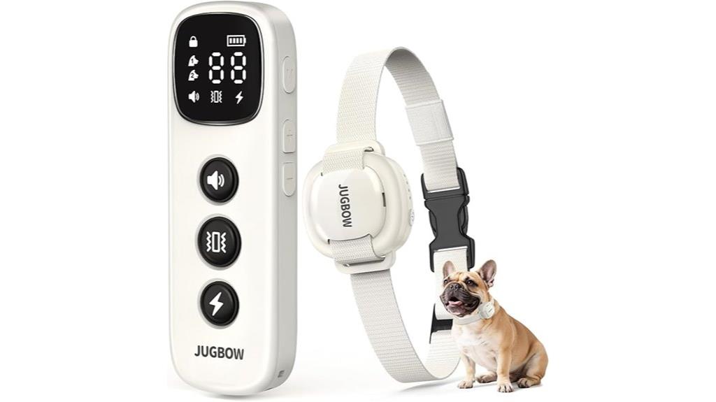 waterproof rechargeable dog collar