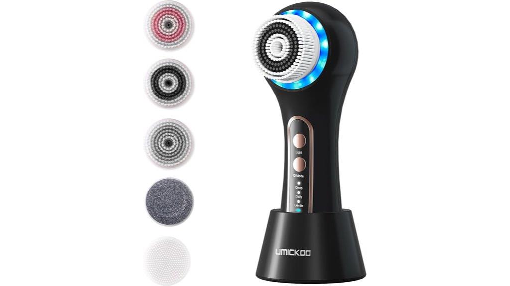 waterproof rechargeable facial cleaner