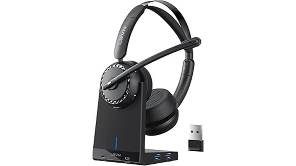 wireless noise cancelling headset