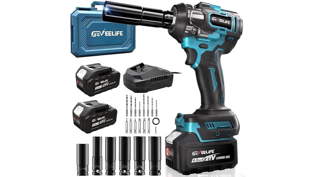 wireless tool with batteries