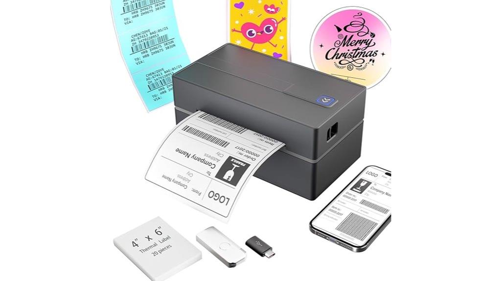 wireless waterproof shipping printer