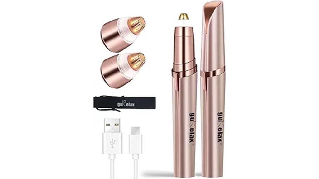 women s rechargeable eyebrow trimmer