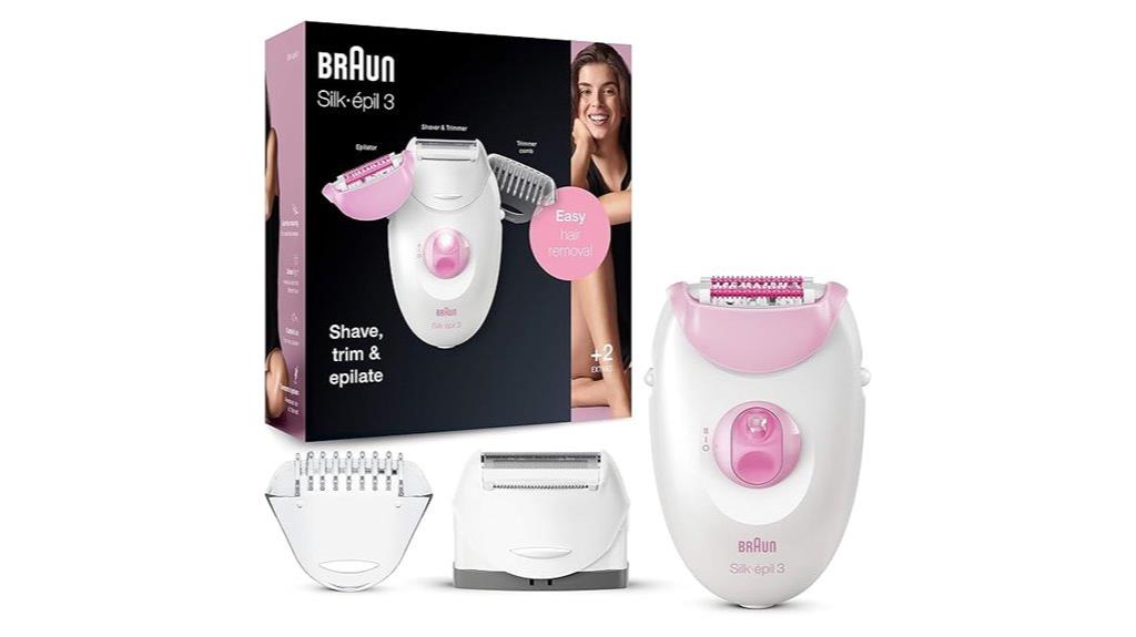 women s silk epil 3 epilator