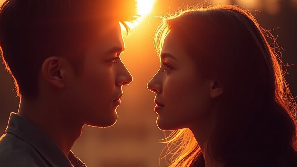 love transcends visible sight