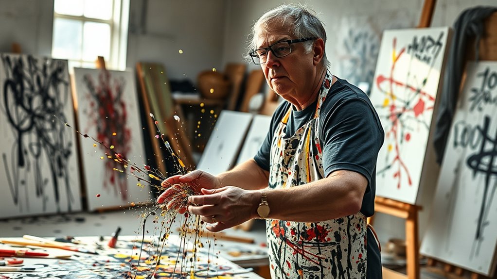 spontaneous expressive artistic process