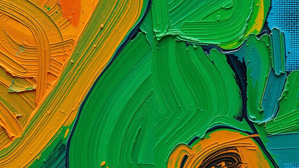 vibrant symbolic tahitian art