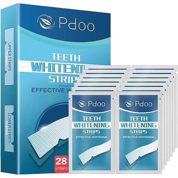 Teeth Whitening Strips 14 Treatments Sensitive Pack of 28