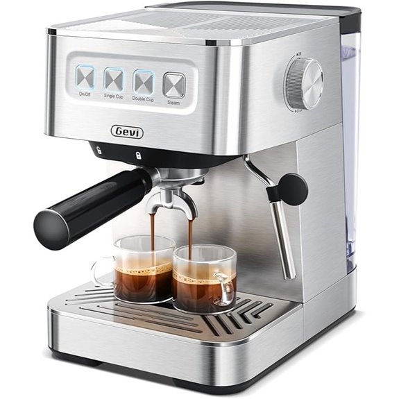 Gevi 20 Bar Espresso Machine with Milk Frother