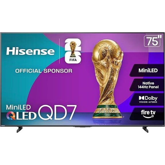 Hisense 75 QLED Mini-LED 4K Smart TV