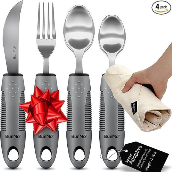 BUNMO Adaptive Utensils for Elderly and Disabled