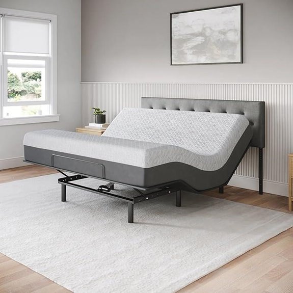 Celestial Sleep Aurora Adjustable Bed & Gel Mattress