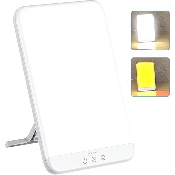 Wobrikosee Light Therapy Lamp with Adjustable Brightness