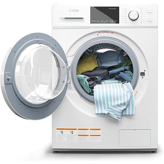 KoolMore 2-in-1 Front Load Washer and Dryer Combo