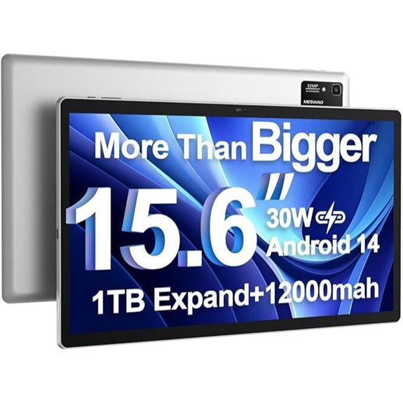 15.6 Android 14 Tablet with 8GB RAM and 1TB Storage