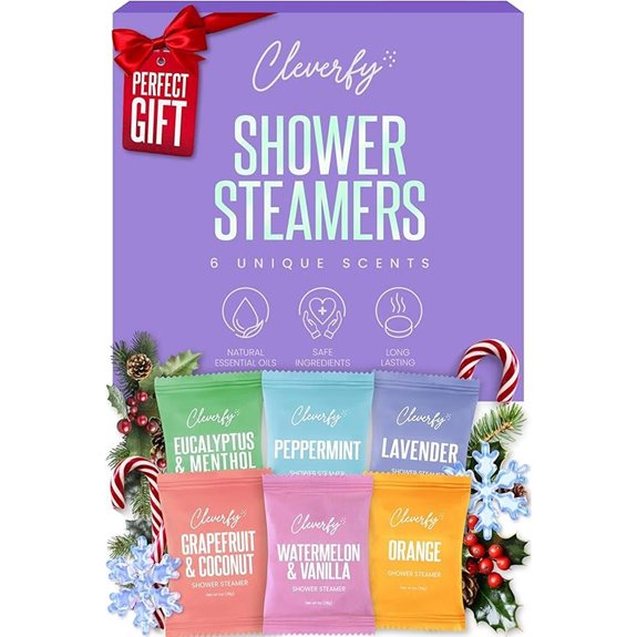 Cleverfy Shower Steamers Aromatherapy 6 Tablets