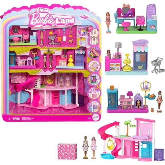 Barbie DreamHouse & Playsets with Dolls and Accessories