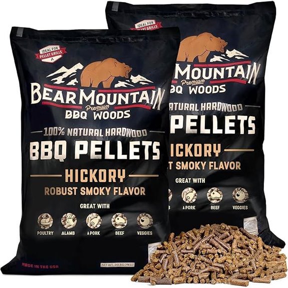 Bear Mountain 2-Pack Wood Pellets for Smoker & Grill