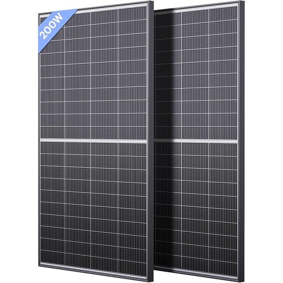 N-Type 16BB 400W Bifacial Solar Panel (2 Pack)