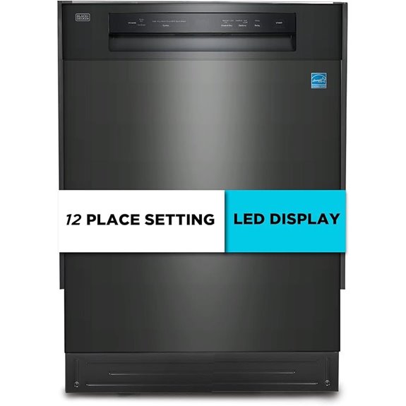 black decker built in dishwasher