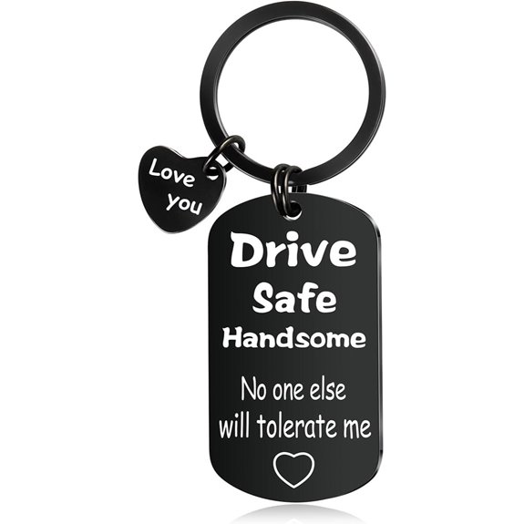ChunlongFour Boyfriend Drive Safe Keychain Gift