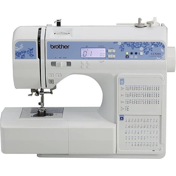 Brother CS7205 Sewing Machine with Wide Table
