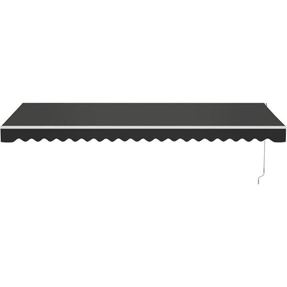 Aleko 16x10 ft Caribbean Style Electric Awning