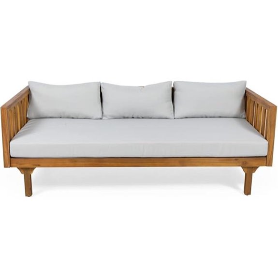 Christopher Knight Tina Outdoor 3 Seater Daybed