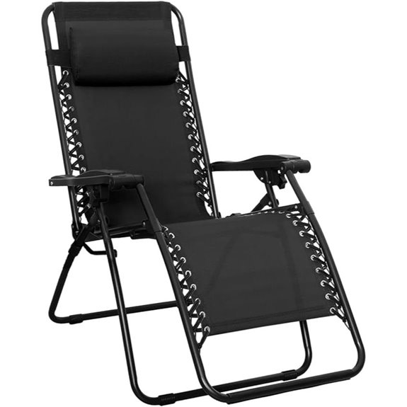 Amazon Basics Zero Gravity Patio Lounge Chair