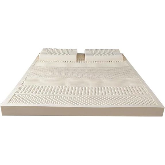 Natural Latex Mattress 150x200cm Comfortable & Ventilated