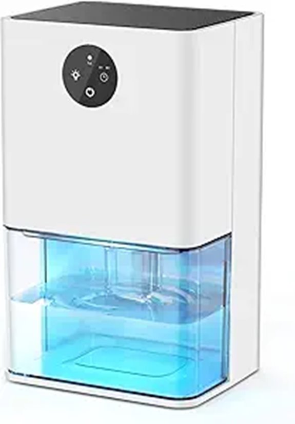 Small Dehumidifier for Room Bathroom RV Closet