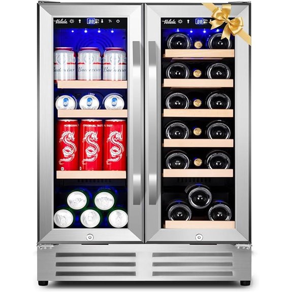 24-Inch Dual Zone Wine & Beverage Refrigerator