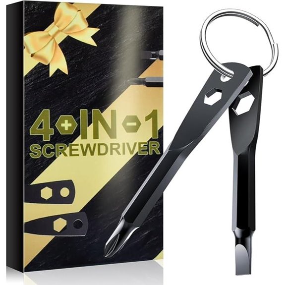Multi-tool Keychain Screwdriver Set for Men & Teens
