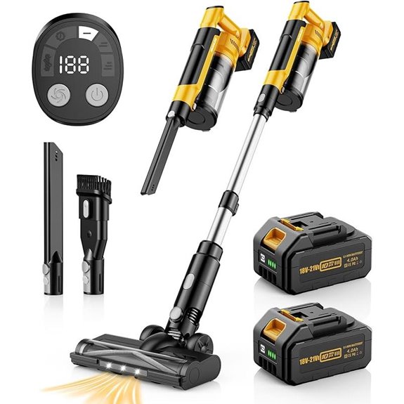 Qimedo V1 Cordless Vacuum with Extra Battery