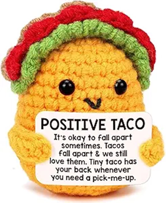 crochet taco holiday decor