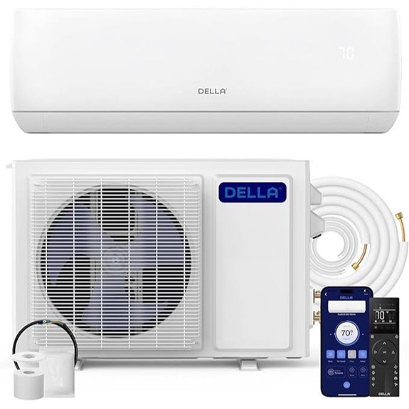 DELLA Motto 18000 BTU Ductless Mini Split AC